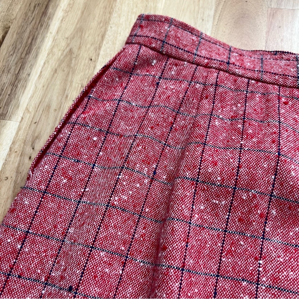 Vintage Pendleton Wool A-Line Button Front Midi S… - image 8